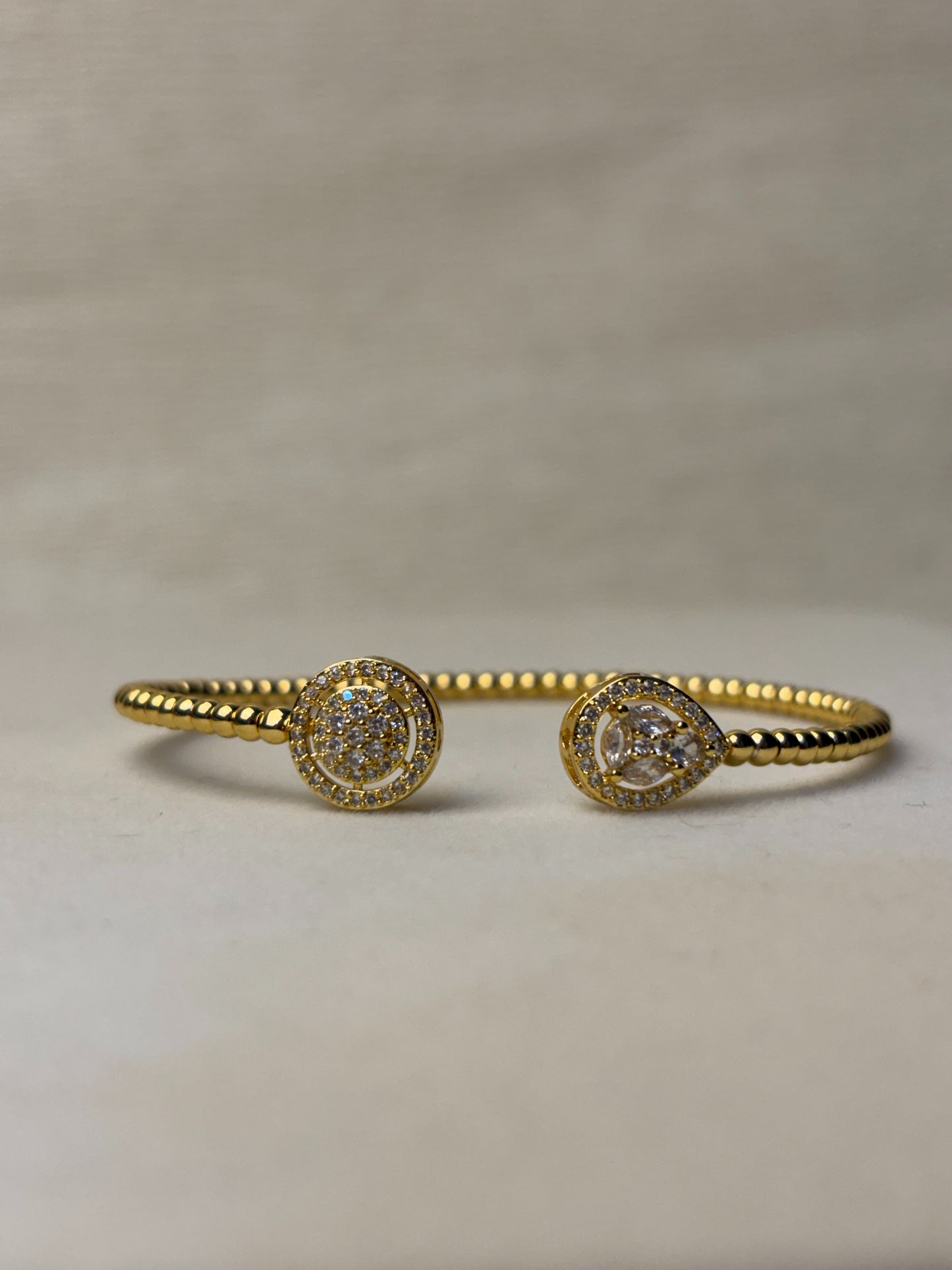 cuff bracelet with diamond