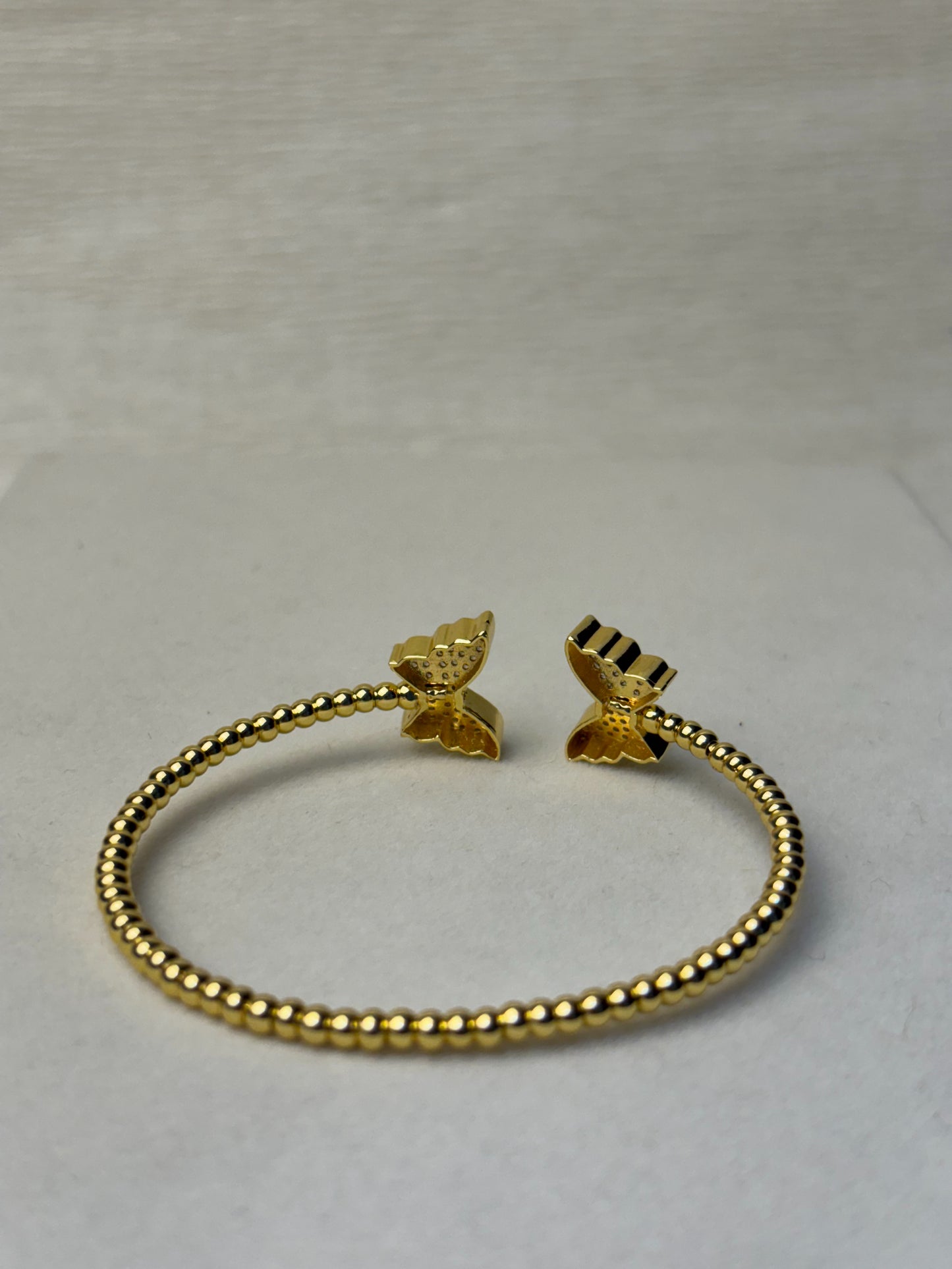 cuff Bracelet with butterfly